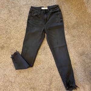 Kancan distressed black jeans